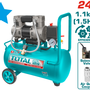 COMPRESOR 24L 1.1KW 1.5HP TCS1110242 TOTAL