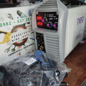 Soldador 3 en 1, MIG/MAG MMA FLUX (sin gas) marca NEO de 250 amper