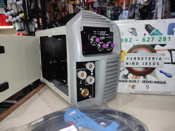 Soldador 3 en 1, MIG/MAG MMA FLUX (sin gas) marca NEO de 250 amper