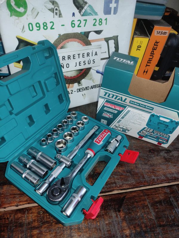 KIT Llaves Tubo THT121201 enc.1/2'' 20pzs TOTAL
