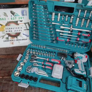 KIT LLAVE DE IMP 500NM 20V + 152PCS EN HERRAMENTAS THKTHP31522 TOTAL