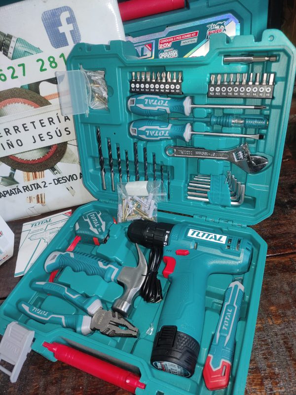 Kit Atornillador Con Herramientas 89 Piezas Thkthp10892 TOTAL - Imagen 2