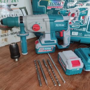 TOTAL MARTILLO ROTOMARTILLO DEMOLEDOR TRHLI202289 20V 4AH