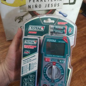 TOTAL MULTÍMETRO DIGITAL 600V TMT536002