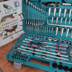 TOTAL KIT DE HERRAMENTAS JUEGO DE DADOS THKTHP21396 139PCS