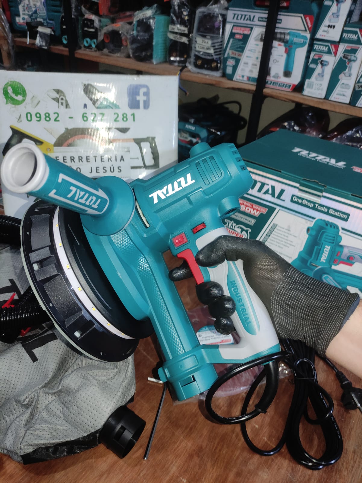 TOTAL LIJADORA DE PARED TDWS10508 850W - Imagen 2