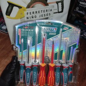 TOTAL JUEGO DE DESTORNILLADORES 8PCS TKSDS0836