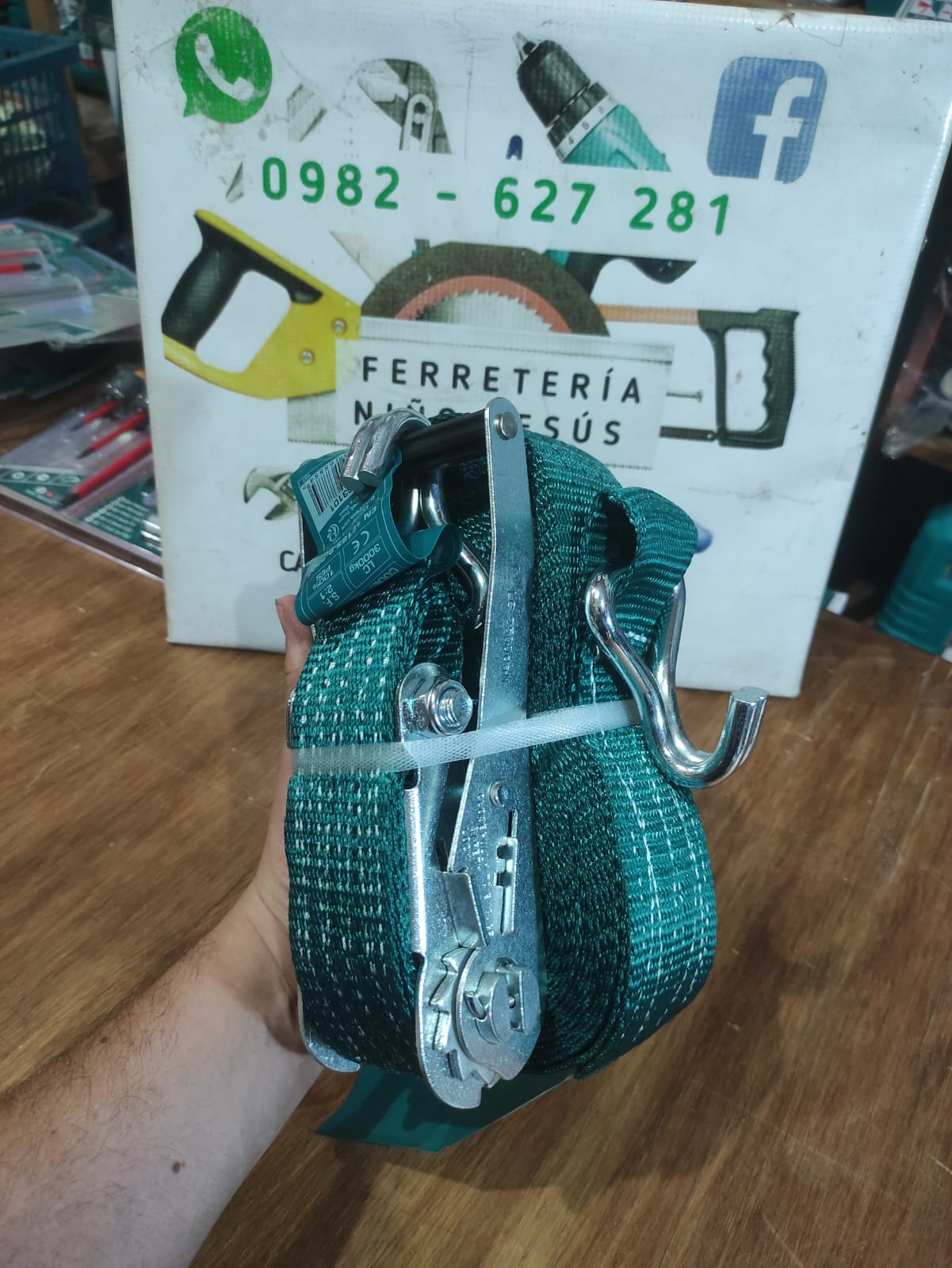 TOTAL CATRACA THTRS3101 3T 10M X 50MM