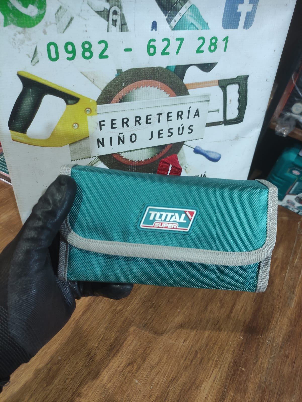 TOTAL KIT LLAVE FENDA THKISD1201 12PCS - Imagen 2