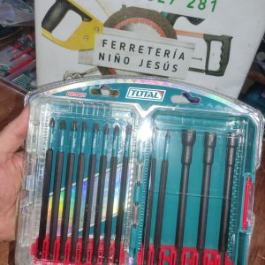 TOTAL JUEGO DE PUNTAS DE IMPACTO 13 PCS TACSDL01306