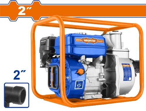 BOMBA DE AGUA A GASOLINA 7HP 30MTS 550L/MIN (2PULG.) - WADFOW