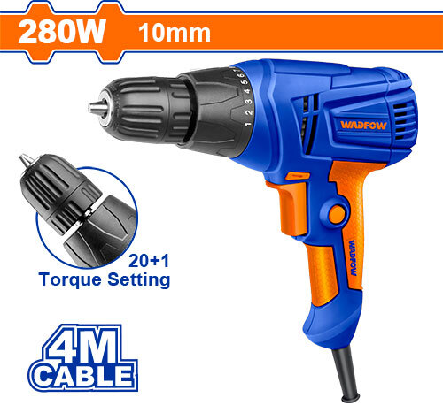 TALADRO ATORN ELECTRICO 280W WED15281 WADFOW