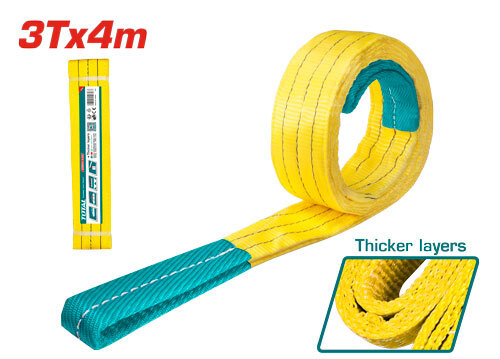 ESLINGA DE CINTA 3TONX4MX90MM TOTAL