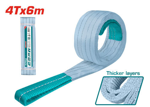ESLINGA DE CINTA 4TONX6MX120MM TOTAL