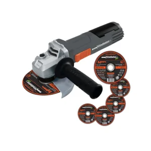AMOLADORA GLADIATOR 115MM 800W C/DISCOS