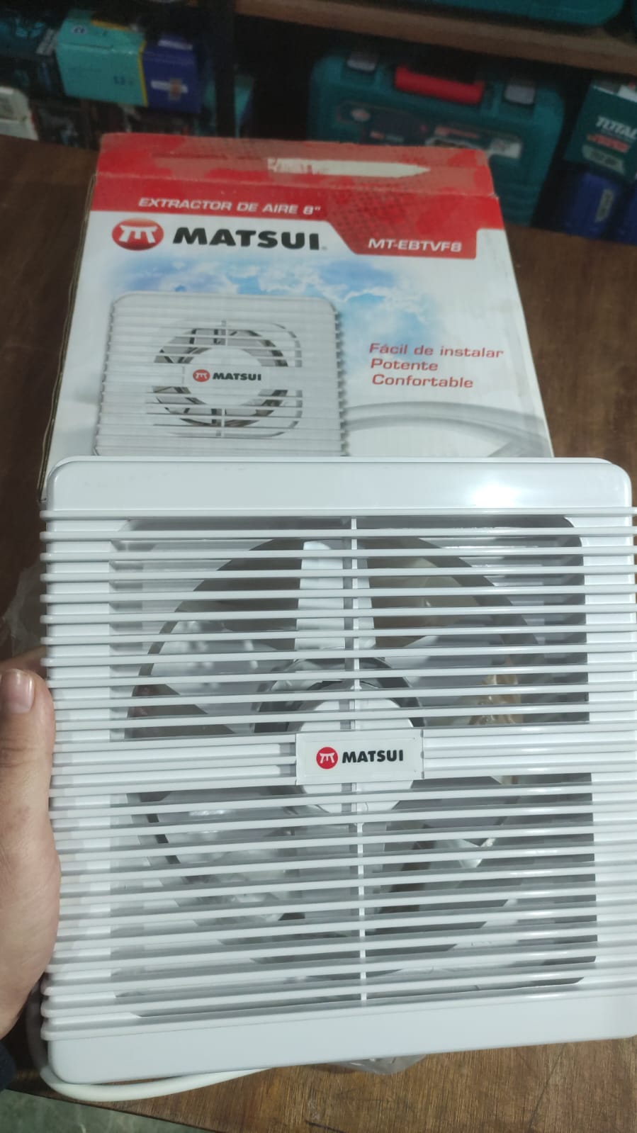Extractor de Aire 8" - 24 Watts - Matsui