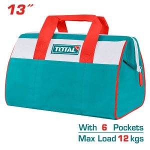 BOLSO DE HERRAMIENTAS (13PULG) 33X21X18CM - TOTAL CÓDIGO: 126643