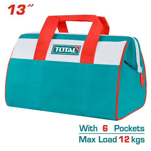 BOLSO DE HERRAMIENTAS (13PULG) 33X21X18CM - TOTAL CÓDIGO: 126643