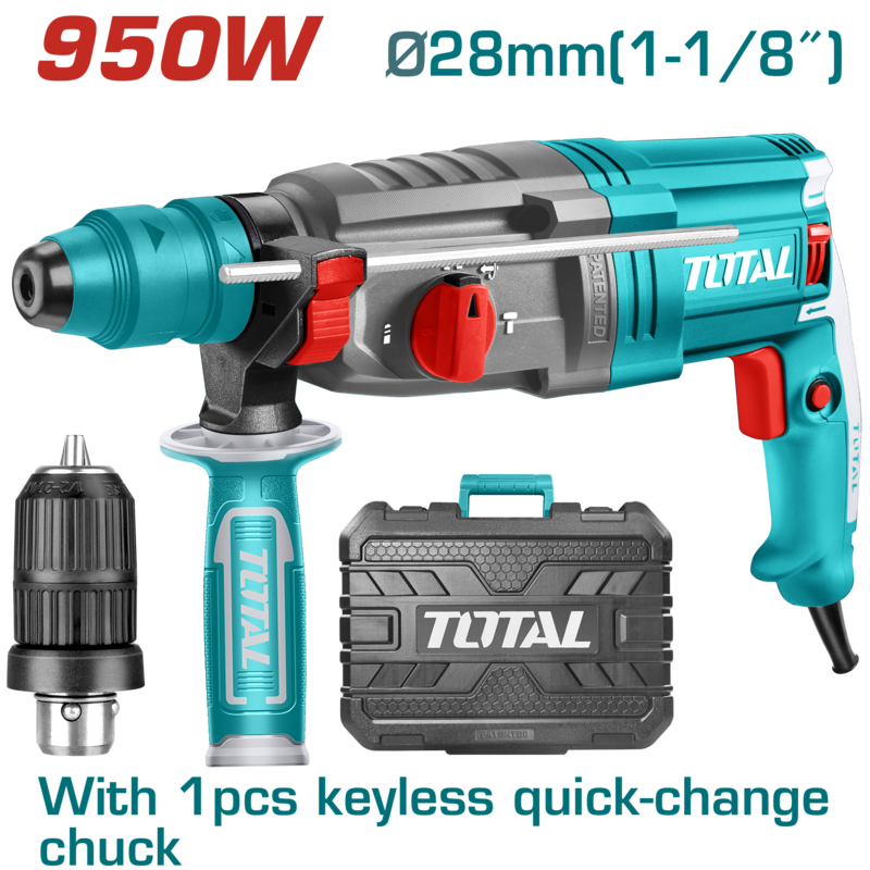 ROTOMARTILLO 950W 28MM (PORTABROCAS CAMBIO RÁPIDO) - TH309288-2 - TOTAL CÓDIGO: 129618