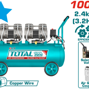 COMPRESOR 100L 2.4KW - TOTAL